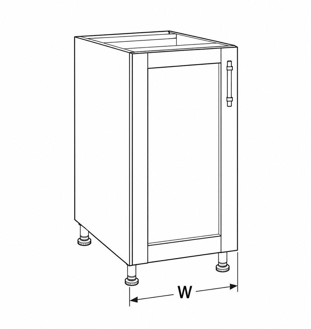 Base Cabinet – 1 Door